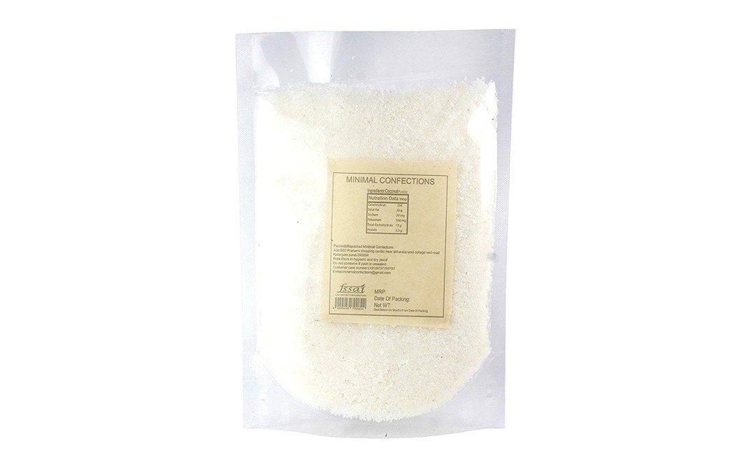 Minimal Coconut Powder (Copra Powder)   Pack  500 grams